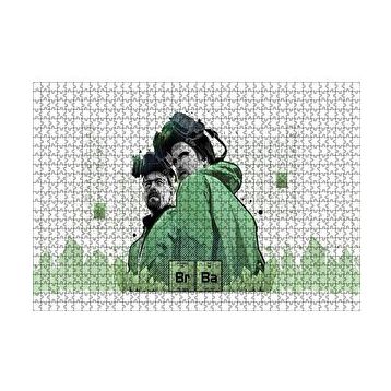 Cakapuzzle Breaking Bad Jesse Kimya Cetveli Görseli 120 Parça Ahşap Puzzle