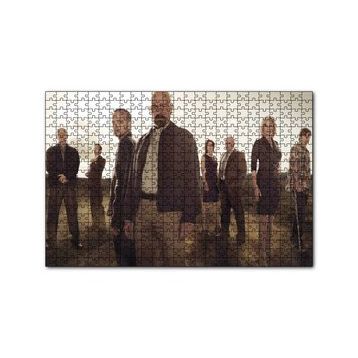 Cakapuzzle Breaking Bad Oyuncuları Bir Arada 120 Parça Ahşap Puzzle