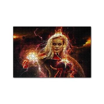 Cakapuzzle Brie Larson Görseli 120 Parça Ahşap Puzzle