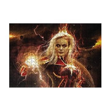 Cakapuzzle Brie Larson Görseli 120 Parça Ahşap Puzzle