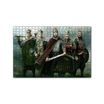 Cakapuzzle Britanyanın Toplam Savaş Destanı Görseli 120 Parça Ahşap Puzzle