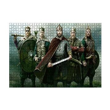 Cakapuzzle Britanyanın Toplam Savaş Destanı Görseli 120 Parça Ahşap Puzzle