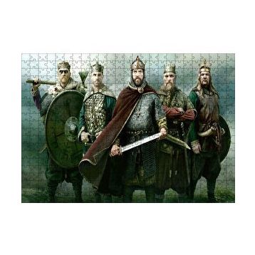 Cakapuzzle Britanyanın Toplam Savaş Destanı Görseli 120 Parça Ahşap Puzzle