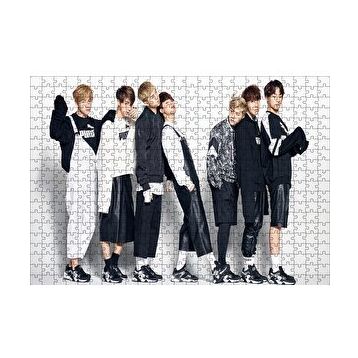 Cakapuzzle BTS Kore Pop Baştanaşağı Puma 120 Parça Ahşap Puzzle