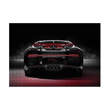 Cakapuzzle Bugatti Chiron Divo Arka Görünüş 120 Parça Ahşap Puzzle