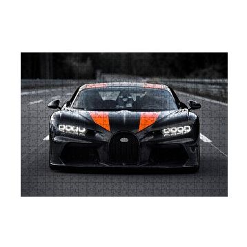 Cakapuzzle Bugatti Chiron Prototip 120 Parça Ahşap Puzzle