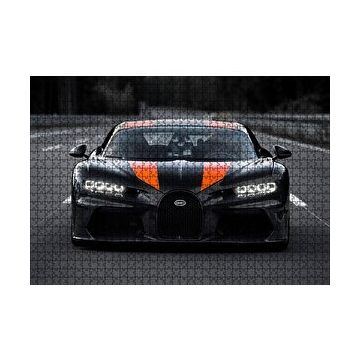 Cakapuzzle Bugatti Chiron Prototip 120 Parça Ahşap Puzzle