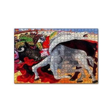 Cakapuzzle Bullfight Death of the Toreador 1933 by Picasso 120 Parça Ahşap Puzzle