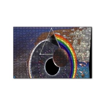 Cakapuzzle Büyük Göz ve Sürreal Objeler 120 Parça Ahşap Puzzle