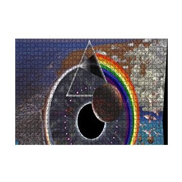 Cakapuzzle Büyük Göz ve Sürreal Objeler 120 Parça Ahşap Puzzle