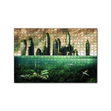 Cakapuzzle Buzulların Erimesi 120 Parça Ahşap Puzzle