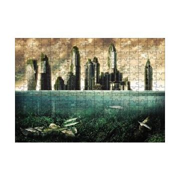 Cakapuzzle Buzulların Erimesi 120 Parça Ahşap Puzzle