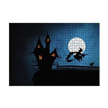 Cakapuzzle Cadı Evi 120 Parça Ahşap Puzzle