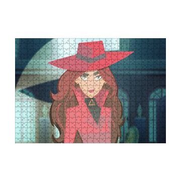 Cakapuzzle Carmen Sandiego Portre 120 Parça Ahşap Puzzle