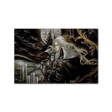 Cakapuzzle Castlevania Games Mumlar Savaşçı Görseli 120 Parça Ahşap Puzzle