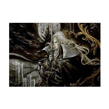 Cakapuzzle Castlevania Games Mumlar Savaşçı Görseli 120 Parça Ahşap Puzzle