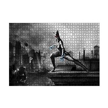 Cakapuzzle CatWoman Poz 120 Parça Ahşap Puzzle