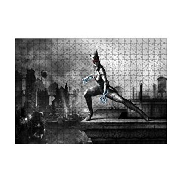 Cakapuzzle CatWoman Poz 120 Parça Ahşap Puzzle