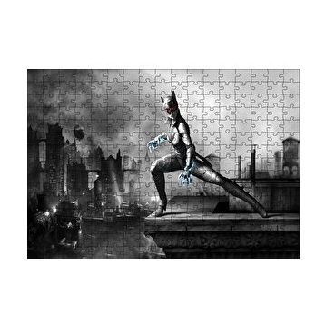 Cakapuzzle CatWoman Poz 120 Parça Ahşap Puzzle