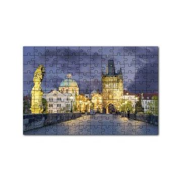 Cakapuzzle Çekya Prag Karl Köprüsü 120 Parça Ahşap Puzzle