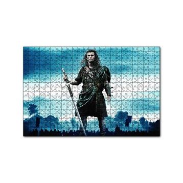Cakapuzzle Cesur Yürek Siyah Beyaz 120 Parça Ahşap Puzzle