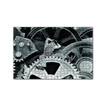 Cakapuzzle Charlie Chaplin Modern Zaman 120 Parça Ahşap Puzzle
