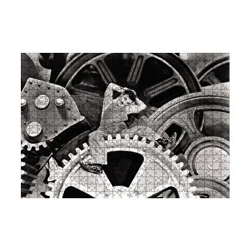 Cakapuzzle Charlie Chaplin Modern Zaman 120 Parça Ahşap Puzzle