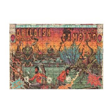 Cakapuzzle Childish Gambino Poster 120 Parça Ahşap Puzzle