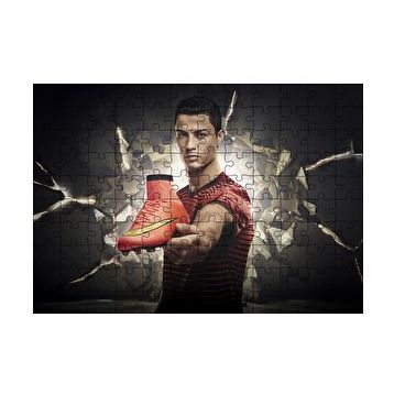 Cakapuzzle Christiano Ronaldo Nike Mercurial Superfly Krampon 120 Parça Ahşap Puzzle