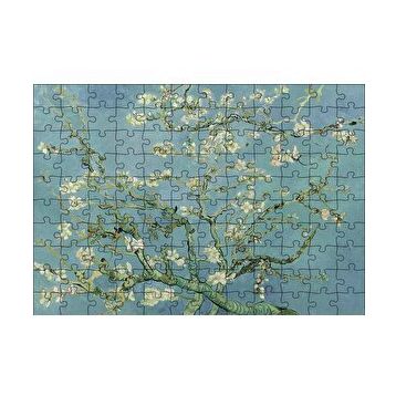Cakapuzzle Çiçek Açan Badem Agacı Van Gogh 120 Parça Ahşap Puzzle