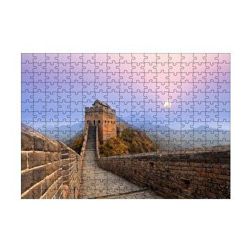 Cakapuzzle Çin Seddi Duvarın İçinden 120 Parça Ahşap Puzzle
