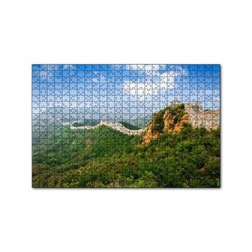 Cakapuzzle Çin Seddi ve Uzak Dağlar 120 Parça Ahşap Puzzle