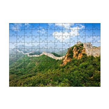 Cakapuzzle Çin Seddi ve Uzak Dağlar 120 Parça Ahşap Puzzle