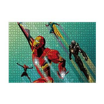 Cakapuzzle Civil War Iron Man Rising Mdf 120 Parça Puzzle