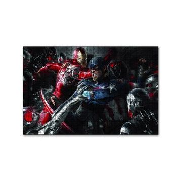 Cakapuzzle Civil War Konsept Savaş 120 Parça Ahşap Puzzle