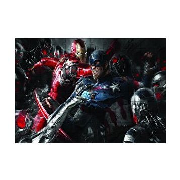 Cakapuzzle Civil War Konsept Savaş 120 Parça Ahşap Puzzle