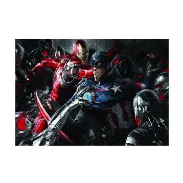 Cakapuzzle Civil War Konsept Savaş 120 Parça Ahşap Puzzle