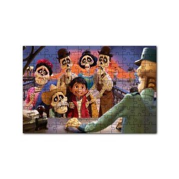 Cakapuzzle Coco Karakterler Bir Arada 120 Parça Ahşap Puzzle