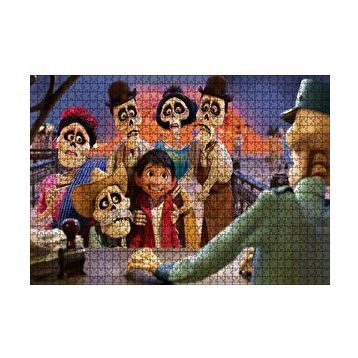 Cakapuzzle Coco Karakterler Bir Arada 120 Parça Ahşap Puzzle