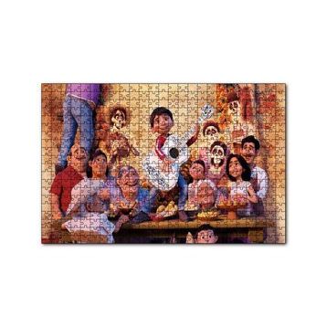 Cakapuzzle Coco Pixar Masada Gitar Çalıyor 120 Parça Ahşap Puzzle