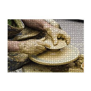 Cakapuzzle Çömlek Ustası 120 Parça Ahşap Puzzle