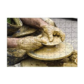 Cakapuzzle Çömlek Ustası 120 Parça Ahşap Puzzle