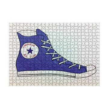 Cakapuzzle Converse Çizim 120 Parça Ahşap Puzzle