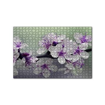 Cakapuzzle Dalda Kiraz Çiçekleri 120 Parça Ahşap Puzzle
