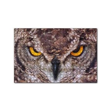 Cakapuzzle Daldaki Kartal Baykuşu ve Muhteşem Tüyleri Puzzle