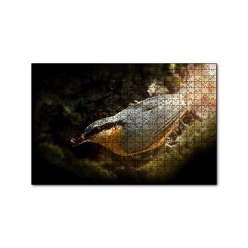 Cakapuzzle Daldaki Ötücü Kuş 120 Parça Ahşap Puzzle