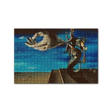 Cakapuzzle Dali Salvador Sürrealizm Görseli 120 Parça Ahşap Puzzle