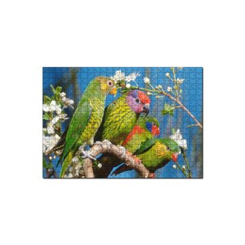 Cakapuzzle Dalın Üzerindeki Sevda Kuşları 120 Parça Ahşap Puzzle