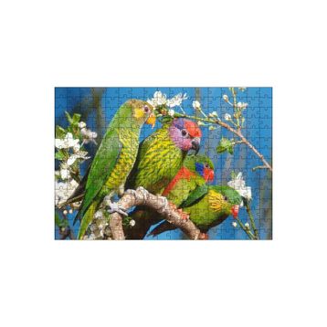 Cakapuzzle Dalın Üzerindeki Sevda Kuşları 120 Parça Ahşap Puzzle