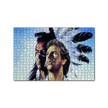 Cakapuzzle Dances with the Wolves 120 Parça Ahşap Puzzle